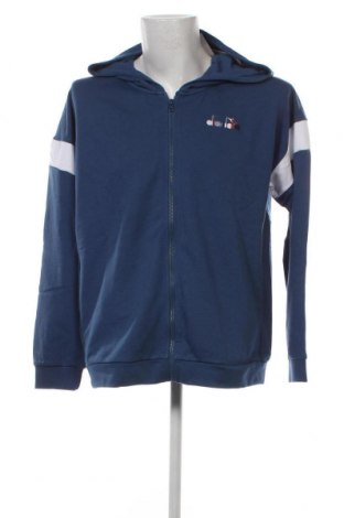 Herren Sweatshirt Diadora, Größe M, Farbe Blau, Preis € 31,36