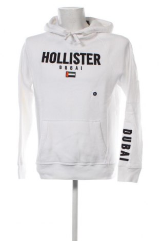 Herren Sweatshirt Hollister, Größe M, Farbe Weiß, Preis 17,94 €