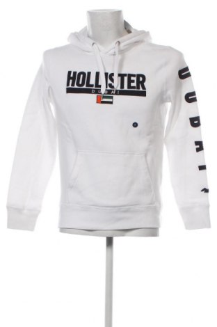 Herren Sweatshirt Hollister, Größe S, Farbe Weiß, Preis 20,18 €
