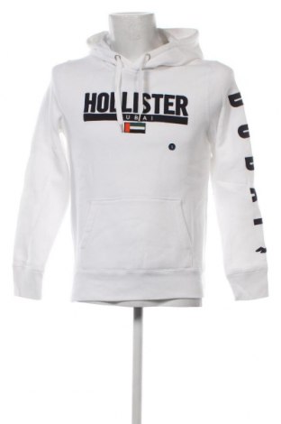 Ανδρικό φούτερ Hollister, Μέγεθος S, Χρώμα Λευκό, Τιμή 20,18 €