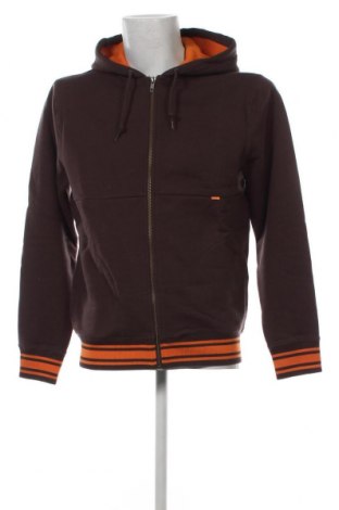 Herren Sweatshirt Huf, Größe S, Farbe Braun, Preis 20,18 €