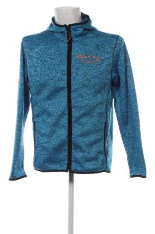Herren Sweatshirt James & Nicholson, Größe M, Farbe Blau, Preis 17,15 €
