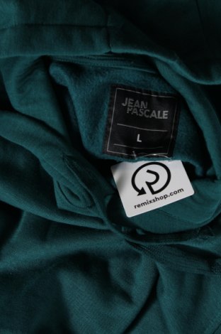 Ανδρικό φούτερ Jean Pascale, Μέγεθος L, Χρώμα Πράσινο, Τιμή 17,94 €
