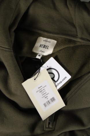 Herren Sweatshirt Rebel, Größe M, Farbe Grün, Preis 15,41 €