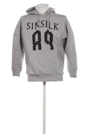 Herren Sweatshirt SikSilk, Größe M, Farbe Grau, Preis 18,84 €