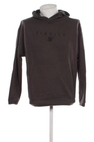 Herren Sweatshirt SikSilk, Größe M, Farbe Grau, Preis 20,18 €