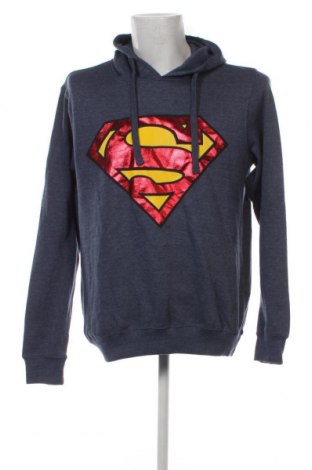 Ανδρικό φούτερ Superman, Μέγεθος L, Χρώμα Μπλέ, Τιμή 15,25 €