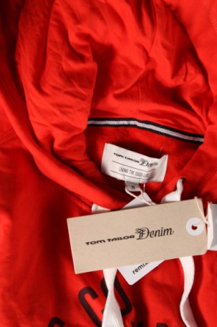Ανδρικό φούτερ Tom Tailor, Μέγεθος XL, Χρώμα Κόκκινο, Τιμή 44,66 €