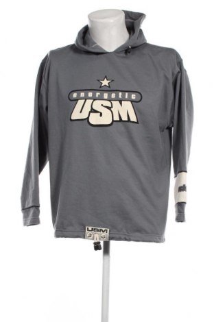 Herren Sweatshirt Uncle Sam, Größe M, Farbe Grau, Preis 7,67 €