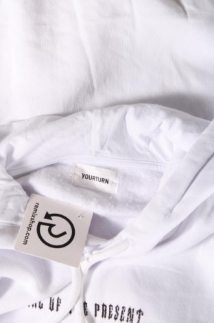 Herren Sweatshirt Your Turn, Größe XL, Farbe Weiß, Preis 13,40 €