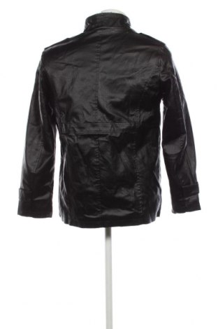 Ανδρικό δερμάτινο μπουφάν, Μέγεθος XL, Χρώμα Μαύρο, Τιμή 12,12 €