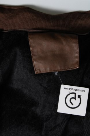 Ανδρικό δερμάτινο μπουφάν, Μέγεθος XL, Χρώμα Καφέ, Τιμή 16,97 €