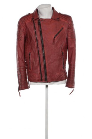 Ανδρικό δερμάτινο μπουφάν, Μέγεθος XL, Χρώμα Κόκκινο, Τιμή 30,31 €