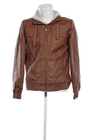 Pánska kožená bunda , Veľkosť XL, Farba Hnedá, Cena  23,61 €