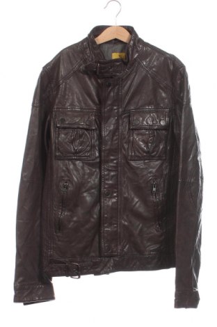 Pánská kožená bunda , Velikost S, Barva Černá, Cena  1 365,00 Kč