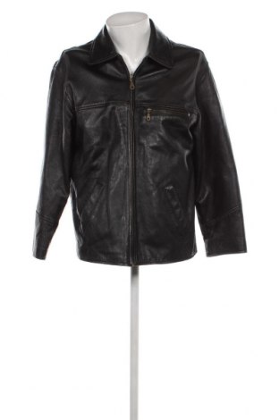 Pánska kožená bunda , Veľkosť M, Farba Čierna, Cena  55,21 €