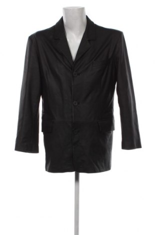 Pánska kožená bunda , Veľkosť M, Farba Čierna, Cena  27,30 €