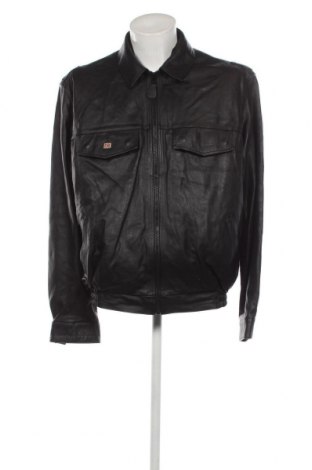 Pánska kožená bunda , Veľkosť XL, Farba Čierna, Cena  50,36 €