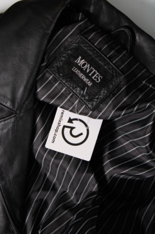 Pánska kožená bunda , Veľkosť L, Farba Čierna, Cena  47,93 €