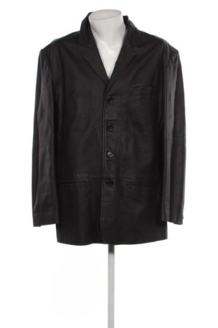Ανδρικό δερμάτινο μπουφάν, Μέγεθος XXL, Χρώμα Μαύρο, Τιμή 45,01 €
