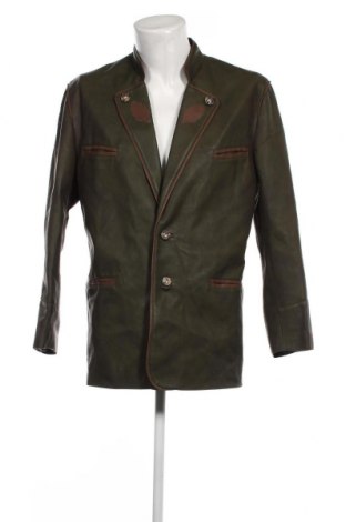 Pánská kožená bunda , Velikost M, Barva Zelená, Cena  625,00 Kč