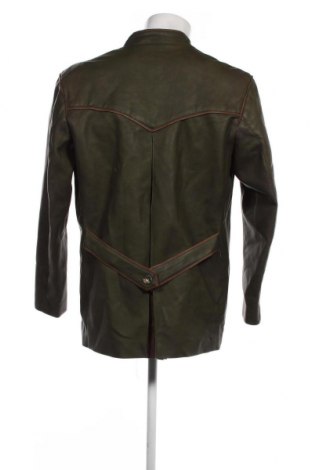 Pánska kožená bunda , Veľkosť M, Farba Zelená, Cena  27,78 €