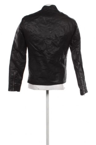 Ανδρικό δερμάτινο μπουφάν Barneys, Μέγεθος S, Χρώμα Μαύρο, Τιμή 116,40 €