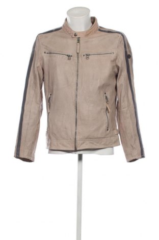 Pánska kožená bunda  Camp David, Veľkosť S, Farba Béžová, Cena  84,57 €