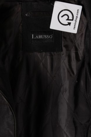 Ανδρικό δερμάτινο μπουφάν Larusso, Μέγεθος L, Χρώμα Μαύρο, Τιμή 53,61 €