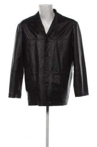 Pánska kožená bunda  Mangoon, Veľkosť L, Farba Čierna, Cena  24,27 €