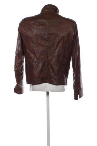 Pánska kožená bunda  Manguun, Veľkosť L, Farba Hnedá, Cena  50,36 €