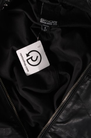 Pánská kožená bunda  Smog, Velikost L, Barva Černá, Cena  508,00 Kč