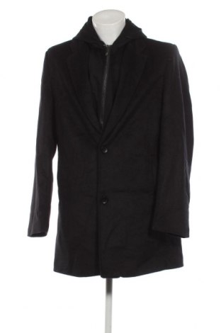 Мъжко палто, Размер L, Цвят Черен, Цена 24,61 лв.