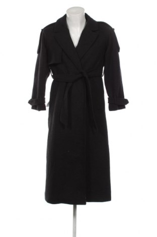 Ανδρικά παλτό Bershka, Μέγεθος XS, Χρώμα Μαύρο, Τιμή 28,37 €