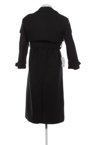 Ανδρικά παλτό Bershka, Μέγεθος XS, Χρώμα Μαύρο, Τιμή 24,82 €