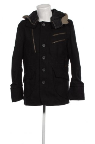 Мъжко палто Cipo & Baxx, Размер XL, Цвят Черен, Цена 72,00 лв.