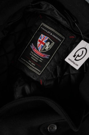 Мъжко палто Finshley&Harding, Размер L, Цвят Черен, Цена 51,36 лв.