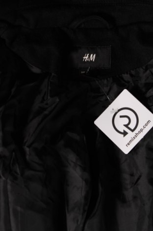 Мъжко палто H&M, Размер M, Цвят Черен, Цена 107,00 лв.