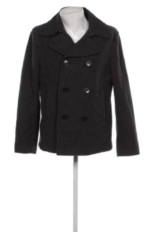 Мъжко палто H&M L.O.G.G., Размер L, Цвят Сив, Цена 56,71 лв.