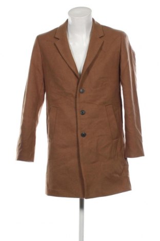 Мъжко палто Jack & Jones, Размер M, Цвят Кафяв, Цена 30,10 лв.