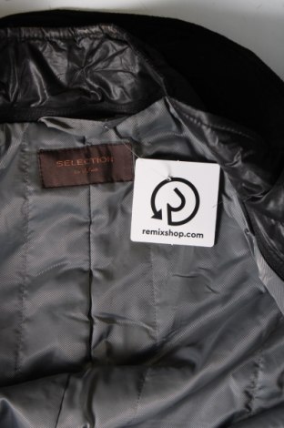 Мъжко палто S.Oliver, Размер M, Цвят Черен, Цена 45,00 лв.