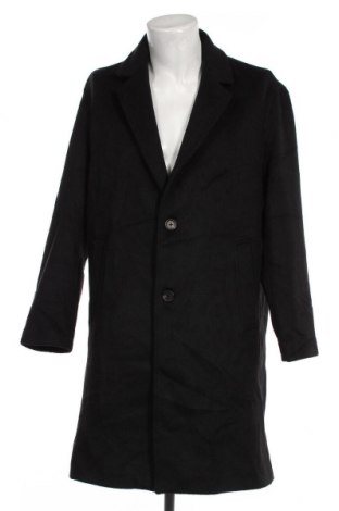 Мъжко палто Zara, Размер L, Цвят Черен, Цена 35,40 лв.