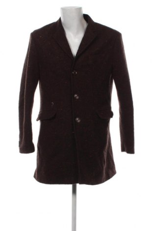 Мъжко палто Zara Man, Размер XL, Цвят Кафяв, Цена 31,86 лв.