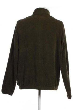 Ανδρική ζακέτα fleece, Μέγεθος XL, Χρώμα Πράσινο, Τιμή 20,50 €