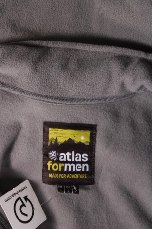 Bluză polară de bărbați Atlas For Men, Mărime L, Culoare Gri, Preț 101,35 Lei