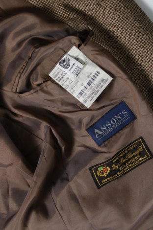 Ανδρικό σακάκι Anson's, Μέγεθος XL, Χρώμα Καφέ, Τιμή 4,18 €
