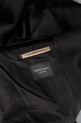 Ανδρικό σακάκι Atelier Torino, Μέγεθος L, Χρώμα Μαύρο, Τιμή 13,28 €