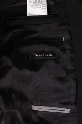 Ανδρικό σακάκι Benvenuto, Μέγεθος M, Χρώμα Μαύρο, Τιμή 21,67 €
