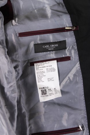 Ανδρικό σακάκι Carl Gross, Μέγεθος L, Χρώμα Μαύρο, Τιμή 9,60 €