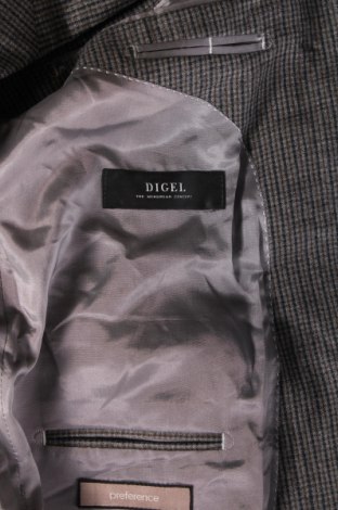 Herren Sakko Digel, Größe XL, Farbe Grau, Preis 4,70 €
